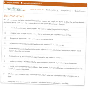 Hoffman Self Assessment