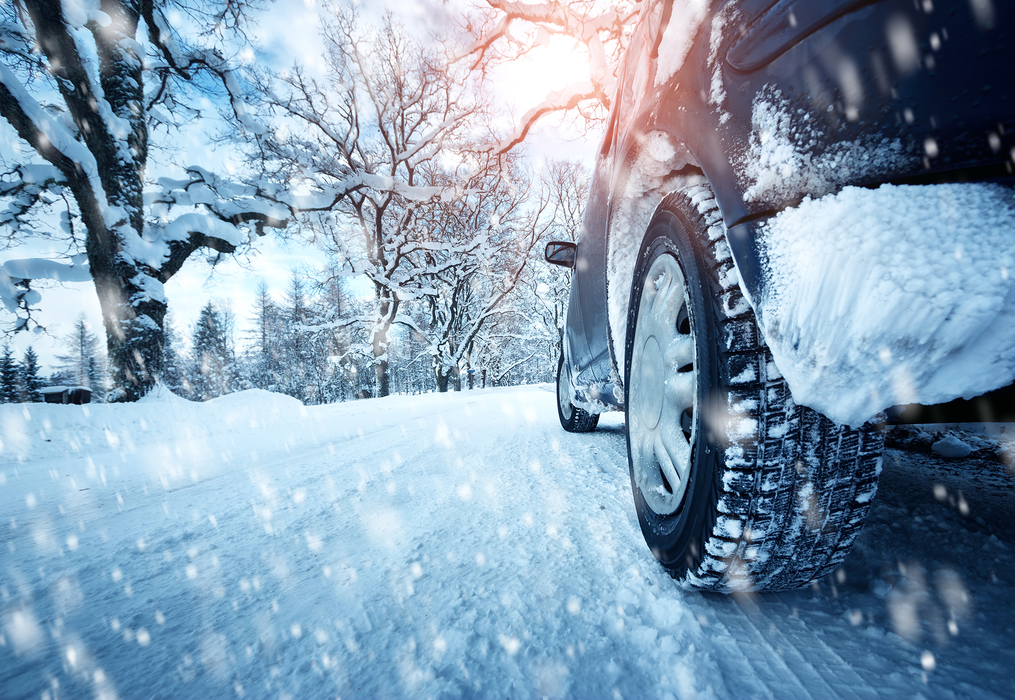 Car in snow