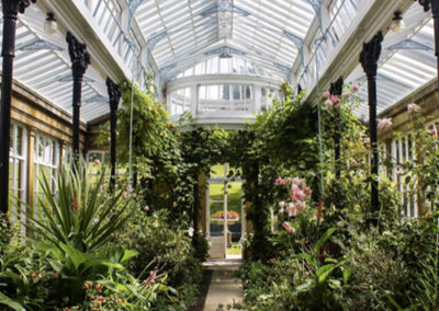 Conservatory at Hoffman Process venue Broughton Hall