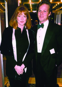 Tim Laurence and Serena Gordon pictured in 1995