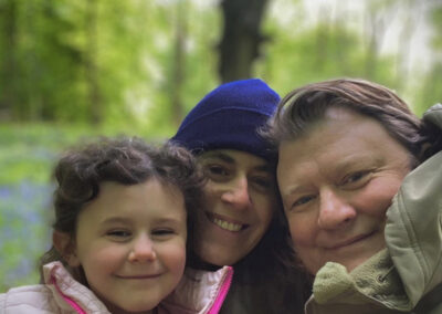 Veronica Morris and family