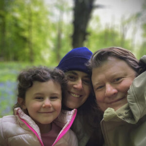 Veronica, Rupert and Isabella Morris