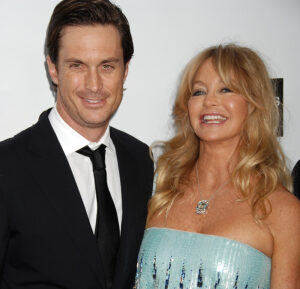 Oliver Hudson with his mother, actress Goldie Hawn